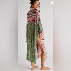 Free people, Naomi kaftan beach sheer maxi